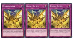 Yugioh - 3X Doble Cifrado - Común - 1ª Edición - DPDG-EN043 - Casi Como Nuevo - Imagen 1 de 1
