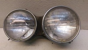 Pair of Passenger Right Headlights w/Bracket & Grill for 83-84 BMW 733I - Picture 1 of 7