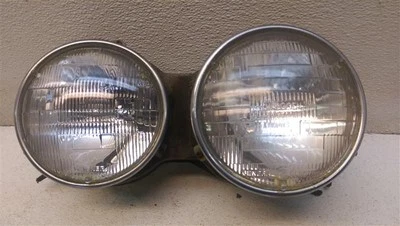 Pair of Passenger Right Headlights w/Bracket & Grill for 83-84 BMW 733I  - Image 1 of 4