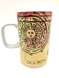 Large Scorpio Zodiac Mug Fisher Home Products Stoneware 5 1/8" - Picture 1 of 8