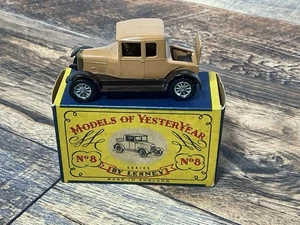 Vintage 1950s Lesney Matchbox # 8 Morris Cowley 1926 Models of Yesteryear W/ Box - Picture 1 of 24