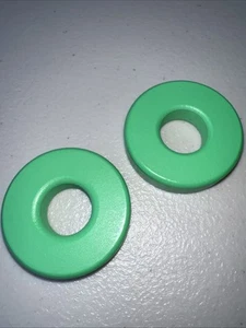 Lovevery REPLACEMENT Green Ring Count&Slide Rings Chute Flexible Wooden Stacker - Picture 1 of 3
