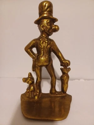 Tope de puerta inclinado de latón macizo Ally Foto 1 de 4