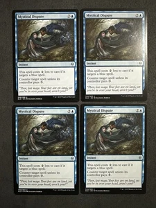 Mystical Dispute - Throne of Eldraine (ELD) x4 (Playset) MINT MTG Magic - Picture 1 of 3