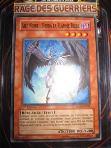 YU-GI-OH! COMMUNE EDITION 1 AILE NOIRE SHURA LA FLAMME BLEUE RGBT-FR011 NEUF - Picture 1 of 1