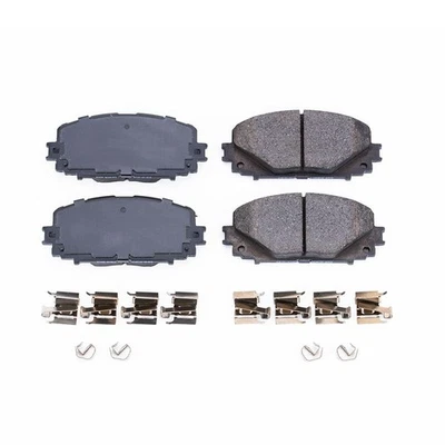 Power Stop Front Ceramic Brake Pads Fits 2012-2018 Toyota Yaris 4 Pc Brakes — 第 1/4 张图片