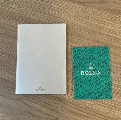 Rolex Oyster Perpetual libretto orologio,italiano 2007+ Manuale garanzia - Immagine 1 di 4