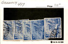 Germany, Postage Stamp, #497 Lot Used, 1940 Liepzig (Ab)