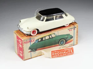NOREV - 10 - Citroën DS 19 - Blanc et aubergine - En boite - Picture 1 of 9