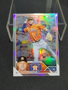 2023 Topps Chrome Refractor #205 Alex Bregman  Houston Astros - Picture 1 of 2