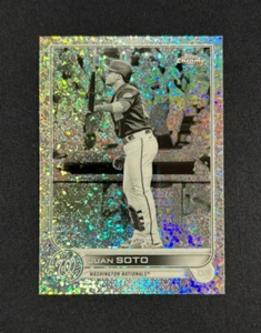 2022 Topps Chrome Juan Soto Black & White Mini Diamond Refractor #129 WAS - Bild 1 von 2