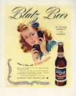 Make A Date With Good Taste: Blatz Beer Ad 1945 F