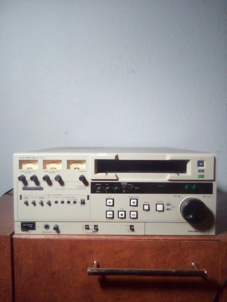 Panasonic AG Panasonic Super VHS Video Recorders & Players for