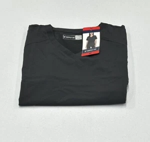 BT Supply Co. Women's V-Neck Scrub, Grey, Size M - Picture 1 of 6
