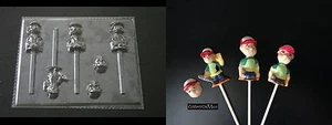 Molde de jabón caramelo chupador de chocolate MANNY - Imagen 1 de 1