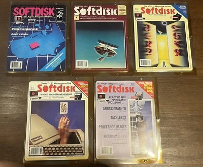5 Softdisk Magazines For The Apple 2 #65-#69 - Image 1 of 4