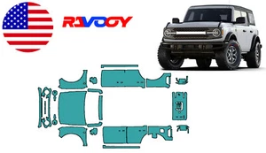 For Ford Bronco Badland 2021-2025 Full Vehicle Paint Protection Film PreCut PPF - Picture 1 of 7
