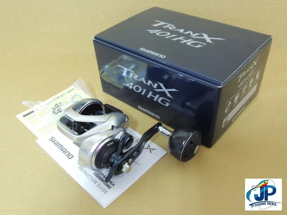 SHIMANO TRANX 401 HG 401 AHG LEFT HAND BAITCASTING REEL *1-3 DAYS FAST DELIVERY* - Image 1 of 1