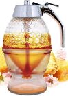 Honey Dispenser,No Drip Glass,Honey Container,honey dispenser bottle for kitchen