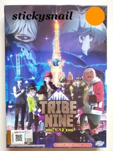 Anime DVD Tribe Nine Vol. 1-12 End ENGLISH VERSION & SUB All Region FREE SHIPPIN - Picture 1 of 2