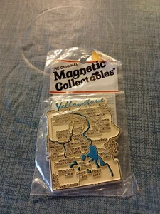 New The Original Magnetic Collectibles YELLOWSTONE PARK Fridge Magnet NIP! - Picture 1 of 3
