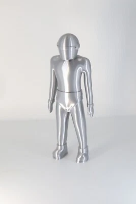 Gort From The Day the Earth Stood Still Gort Robot Klaatu Barada Nikto Metalic - Image 1 of 4