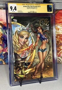 Grimm Fairy Tales Presents Oz #1 SS CGC 9.4 J Scott Campbell Wrap Around Cover - Picture 1 of 2