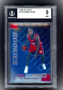 1999-00 Topps Finest Lamar Odom # 119 (RC) Clippers BGS 9 - Picture 1 of 2