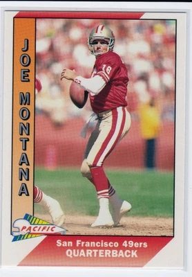 🏈 1991 Pacific Joe Montana No485 San Francisco 49ers квотербек - Изображение 1 из 2