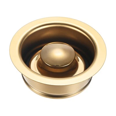 2-Pack Garbage Disposal Sink Flange for Garbage Disposal [Gold] - Imagen 1 de 4