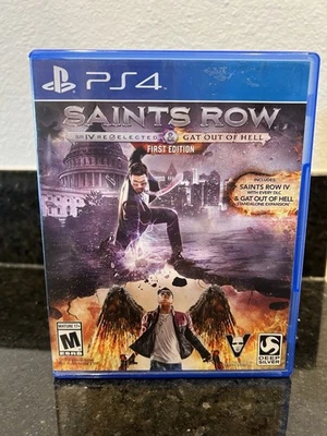 Saints Row IV Re-Elected & Gat Out of Hell (PlayStation4,PS4) 已测试! — 第 1/4 张图片