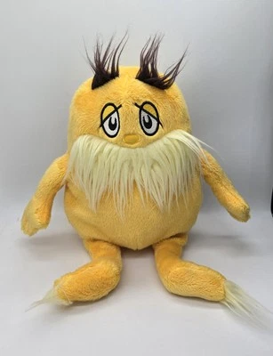 Dr. Seuss The Lorax 12" Plush Stuffed Plusg By Kohls Cares 2020 Yellow — 第 1/2 张图片