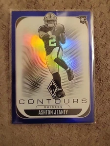 Phoenix Ashton Jeanty Blue Contours RC/199 Raiders 2025 - Imagen 1 de 3