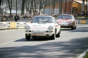 Le Mans 12 - 13 June 1971 Jean Mesange/"Gedehem" 8th position lead- Old Photo - Picture 1 of 1