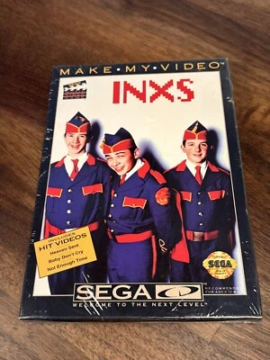INXS Make My Video (Sega CD '93) Factory Sealed Vintage Brand New - Image 1 of 4