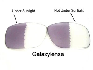 Galaxy Replacement Lenses For Oakley Holbrook Clear/Grey Photochromic Transition - Picture 1 of 6