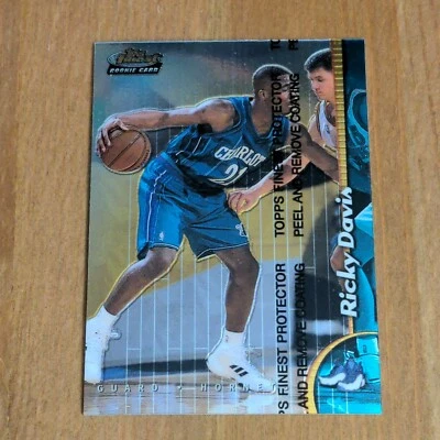 Ricky Davis 1998-99 Topps Finest Basketball #244 Rookie RC - Image 1 of 2