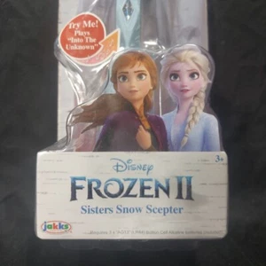 Varita de cetro de nieve musical Disney Frozen II Anna Elsa Sisters Into the Unknown 2 - Imagen 1 de 13