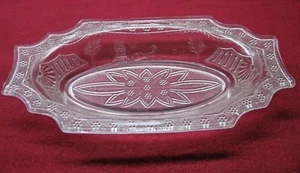 ANTIQUE BOSTON & SANDWICH RELISH OR PICKLE DISH IN THE PARTHENON**ON SALE** - Picture 1 of 5