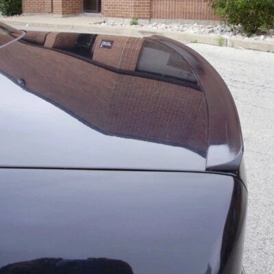 Painted Black Fits For Lexus LS460 Sedan Rear Trunk Lip Spoiler 07-12 PUF Foto 1 de 4