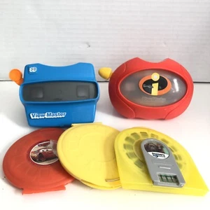 Vintage Viewmasters 1998 Blue 3D + Red  Slides Included - Picture 1 of 5
