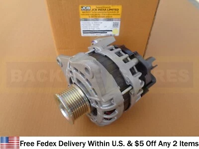 JCB PARTS - GENUINE JCB ALTERNATOR 12V 95A (320/08719 320/08648 320/08649 ETC) - Image 1 of 4