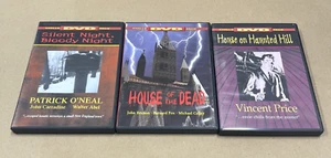 Chills Pack DVD Lot Silent Night Bloody Night House of Dead Haunted Hill Horror - Picture 1 of 4