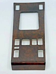 Shifter Frame Panel Console for Mercedes W124 C124 Walnut Color Burl Wood - Picture 1 of 4