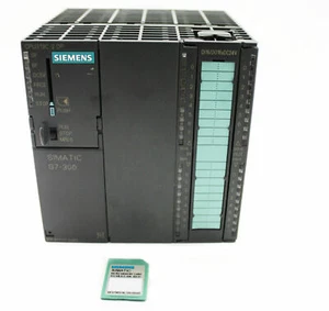 Siemens Siamtic S7 6ES7 313-6CF03-0AB0 6ES73136CF030AB0 E-Stand: 02 + Micro Card - Picture 1 of 8