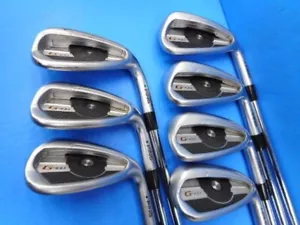 Ping G400 Irons #6-9.W.U.S(7Clubs)/AWT/Flex:S/Black & Green Dot/Iron set - Picture 1 of 6