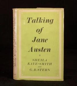1943 Talking of Jane Austen Sheila Kay-Smith G B Stern Housekeeping Clergy - Picture 1 of 7