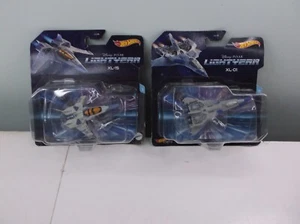 Hot Wheels Disney Light Year XL-01 & XL-15 Die Cast Space Ships 2022 NIB - Picture 1 of 4