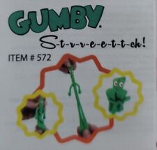 Das kleinste Retro Mini Sammlerstück der Welt gelbes Mystery Pack GUMBY STRETCH 