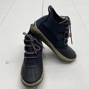 Sorel NL3796-439 Blue/Black Out N About Waterproof Boots Women's Size 6.5 New* - Picture 1 of 9